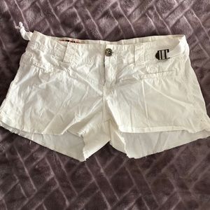 White shorts